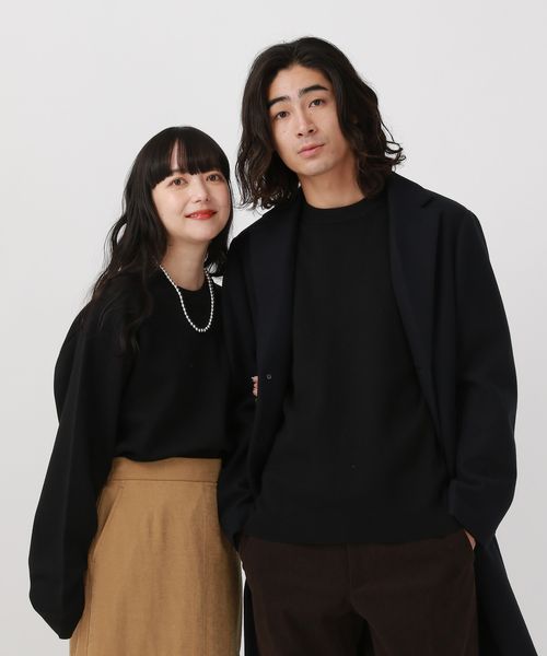 GLOBAL WORK スウェットライクオテラクニット/581064 ブラック XL メンズインナー グローバルワーク 581064 and ST アンドエスティ(旧ドットエスティ) GLOBAL WORK スウェットライクオテラクニット/581064 ブラック XL メンズインナー グローバルワーク 581064 and ST アンドエスティ(旧ドットエスティ)