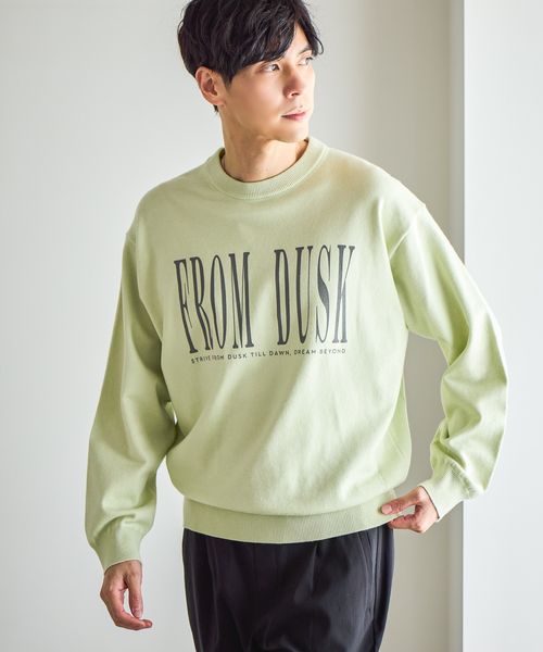 GLOBAL WORK スウェーター/ロゴ/581092 イエロー L メンズインナー グローバルワーク 581092 and ST アンドエスティ(旧ドットエスティ) GLOBAL WORK スウェーター/ロゴ/581092 イエロー L メンズインナー グローバルワーク 581092 and ST アンドエスティ(旧ドットエスティ)