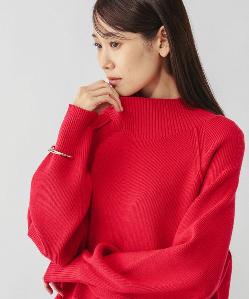 GLOBAL WORK メルティハイネックアゼプルオーバー/581157 レッド M ウィメンズインナー グローバルワーク 581157 and ST アンドエスティ(旧ドットエスティ) GLOBAL WORK メルティハイネックアゼプルオーバー/581157 レッド M ウィメンズインナー グローバルワーク 581157 and ST アンドエスティ(旧ドットエスティ)