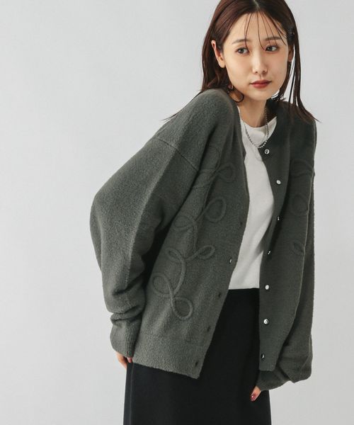 GLOBAL WORK フワフワHugmeクルーカーディガン/581164 シルバー L ウィメンズインナー グローバルワーク 581164 and ST アンドエスティ(旧ドットエスティ) GLOBAL WORK フワフワHugmeクルーカーディガン/581164 シルバー L ウィメンズインナー グローバルワーク 581164 and ST アンドエスティ(旧ドットエスティ)