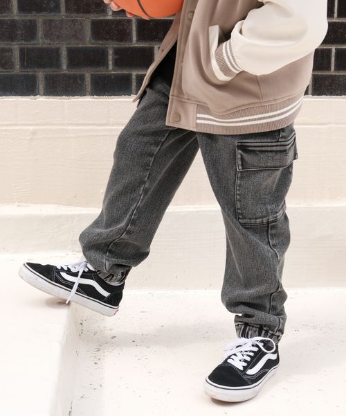 GLOBAL WORK あったかスゴラクストレッチカーゴパンツ/キッズ/581226 ライトグレー キッズ グローバルワーク 581226 and ST アンドエスティ(旧ドットエスティ) GLOBAL WORK あったかスゴラクストレッチカーゴパンツ/キッズ/581226 ライトグレー キッズ グローバルワーク 581226 and ST アンドエスティ(旧ドットエスティ)