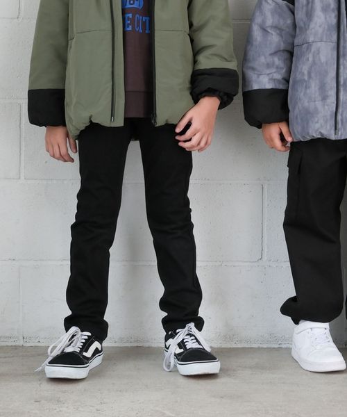 GLOBAL WORK あったかスゴラクストレッチスリムパンツ/キッズ/581229 ブラック キッズ グローバルワーク 581229 and ST アンドエスティ(旧ドットエスティ) GLOBAL WORK あったかスゴラクストレッチスリムパンツ/キッズ/581229 ブラック キッズ グローバルワーク 581229 and ST アンドエスティ(旧ドットエスティ)