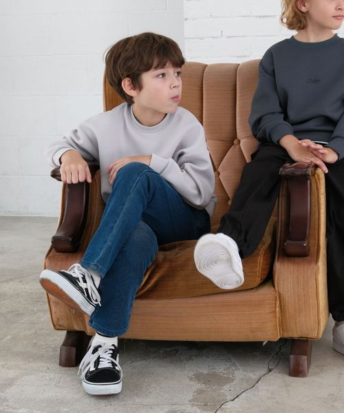 GLOBAL WORK あったかスゴラクストレッチスリムパンツ/キッズ/581229 ブルー キッズ グローバルワーク 581229 and ST アンドエスティ(旧ドットエスティ) GLOBAL WORK あったかスゴラクストレッチスリムパンツ/キッズ/581229 ブルー キッズ グローバルワーク 581229 and ST アンドエスティ(旧ドットエスティ)