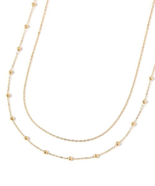 GLOBAL WORK ステンレスロング二連ネックレス/583501 イエロー ウィメンズグッズ グローバルワーク 583501 and ST アンドエスティ(旧ドットエスティ) GLOBAL WORK ステンレスロング二連ネックレス/583501 イエロー ウィメンズグッズ グローバルワーク 583501 and ST アンドエスティ(旧ドットエスティ)