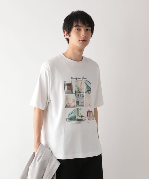 GLOBAL WORK グラフィックTシャツ3/半袖/584704 ホワイト M メンズインナー グローバルワーク 584704 and ST アンドエスティ(旧ドットエスティ) GLOBAL WORK グラフィックTシャツ3/半袖/584704 ホワイト M メンズインナー グローバルワーク 584704 and ST アンドエスティ(旧ドットエスティ)