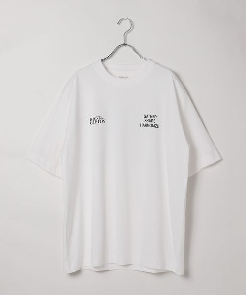 GLOBAL WORK グラフィックTシャツ3/半袖/584704 ホワイト L メンズインナー グローバルワーク 584704 and ST アンドエスティ(旧ドットエスティ) GLOBAL WORK グラフィックTシャツ3/半袖/584704 ホワイト L メンズインナー グローバルワーク 584704 and ST アンドエスティ(旧ドットエスティ)
