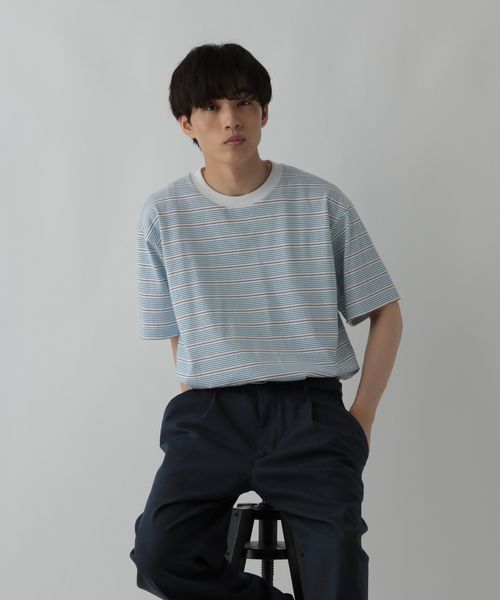 GLOBAL WORK 宮沢氷魚さん着用/アソートコットンTシャツ/CLEAN MODE/587649 オフホワイト L メンズインナー グローバルワーク 587649 and ST アンドエスティ(旧ドットエスティ) GLOBAL WORK 宮沢氷魚さん着用/アソートコットンTシャツ/CLEAN MODE/587649 オフホワイト L メンズインナー グローバルワーク 587649 and ST アンドエスティ(旧ドットエスティ)