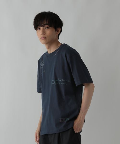 GLOBAL WORK 宮沢氷魚さん着用/アソートコットンTシャツ/CLEAN MODE/587649 ネイビー L メンズインナー グローバルワーク 587649 and ST アンドエスティ(旧ドットエスティ) GLOBAL WORK 宮沢氷魚さん着用/アソートコットンTシャツ/CLEAN MODE/587649 ネイビー L メンズインナー グローバルワーク 587649 and ST アンドエスティ(旧ドットエスティ)