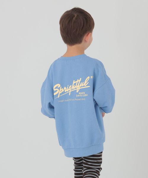 GLOBAL WORK ヘビロテスウェットプリント/100-120cm展開/587900 ブルー キッズ グローバルワーク 587900 and ST アンドエスティ(旧ドットエスティ) GLOBAL WORK ヘビロテスウェットプリント/100-120cm展開/587900 ブルー キッズ グローバルワーク 587900 and ST アンドエスティ(旧ドットエスティ)