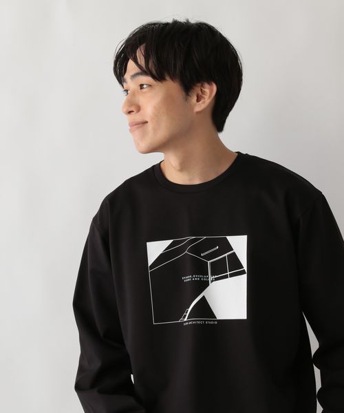 GLOBAL WORK リッチクリーンスウェット/ロゴ/589104 ブラック メンズインナー グローバルワーク 589104 and ST アンドエスティ(旧ドットエスティ) GLOBAL WORK リッチクリーンスウェット/ロゴ/589104 ブラック メンズインナー グローバルワーク 589104 and ST アンドエスティ(旧ドットエスティ)