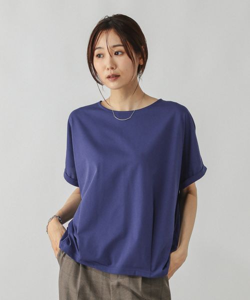 GLOBAL WORK ひんやり涼しい/フローズンTドルマンプルオーバー2/589151 ブルー M ウィメンズインナー グローバルワーク 589151 and ST アンドエスティ(旧ドットエスティ) GLOBAL WORK ひんやり涼しい/フローズンTドルマンプルオーバー2/589151 ブルー M ウィメンズインナー グローバルワーク 589151 and ST アンドエスティ(旧ドットエスティ)