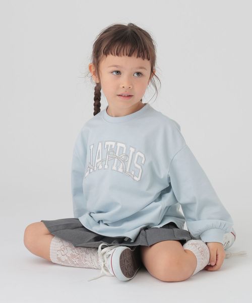 GLOBAL WORK ヘビロッTEEモチーフ/100-120cm展開/589261 ライトブルー キッズ グローバルワーク 589261 and ST アンドエスティ（旧ドットエスティ）