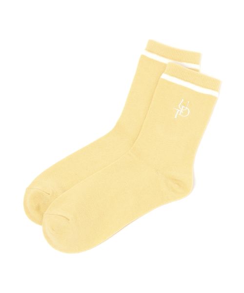 GLOBAL WORK お好きなソックス3足で990円/クラシックロゴラインソックス/592760 イエロー FREE ウィメンズグッズ グローバルワーク 592760 and ST アンドエスティ(旧ドットエスティ) GLOBAL WORK お好きなソックス3足で990円/クラシックロゴラインソックス/592760 イエロー FREE ウィメンズグッズ グローバルワーク 592760 and ST アンドエスティ(旧ドットエスティ)