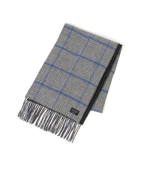 GLOBAL WORK ファインタッチリバーシブルマフラー/593191 グレー メンズグッズ グローバルワーク 593191 and ST アンドエスティ(旧ドットエスティ) GLOBAL WORK ファインタッチリバーシブルマフラー/593191 グレー メンズグッズ グローバルワーク 593191 and ST アンドエスティ(旧ドットエスティ)