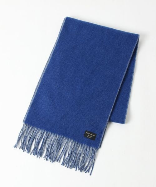 GLOBAL WORK ファインタッチリバーシブルマフラー/593191 ブルー メンズグッズ グローバルワーク 593191 and ST アンドエスティ（旧ドットエスティ）