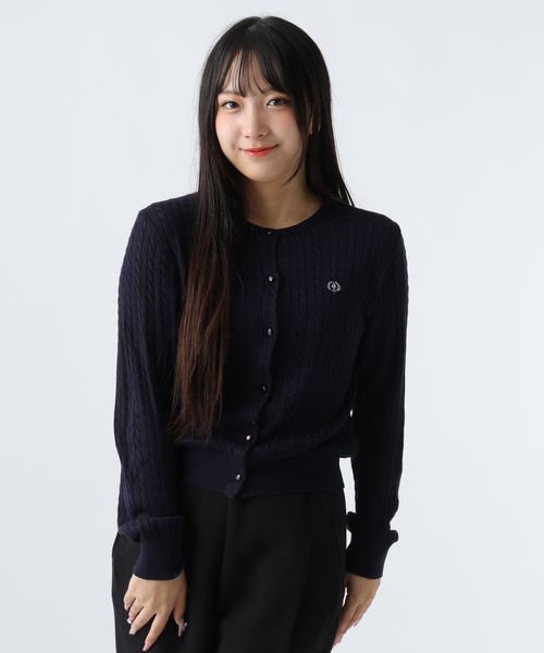 GLOBAL WORK ロゴ刺繍着回しカーディガン/AND YUA ANY/593395 ネイビー S キッズ グローバルワーク 593395 and ST アンドエスティ(旧ドットエスティ) GLOBAL WORK ロゴ刺繍着回しカーディガン/AND YUA ANY/593395 ネイビー S キッズ グローバルワーク 593395 and ST アンドエスティ(旧ドットエスティ)