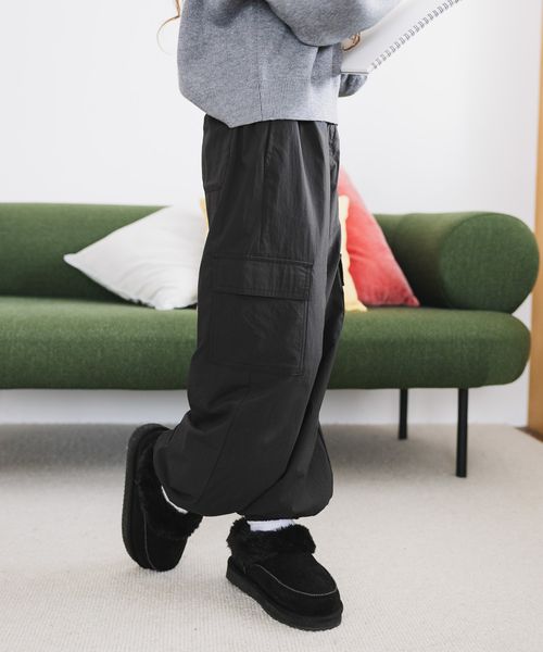 GLOBAL WORK あったかカーゴジョグパンツ/キッズ/593418 ブラック キッズ グローバルワーク 593418 and ST アンドエスティ(旧ドットエスティ) GLOBAL WORK あったかカーゴジョグパンツ/キッズ/593418 ブラック キッズ グローバルワーク 593418 and ST アンドエスティ(旧ドットエスティ)