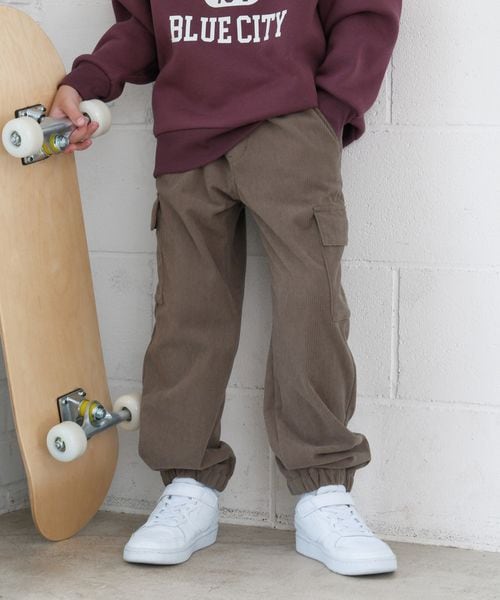 GLOBAL WORK あったかコーデュロイカーゴ/キッズ/593419 ブラウン キッズ グローバルワーク 593419 and ST アンドエスティ(旧ドットエスティ) GLOBAL WORK あったかコーデュロイカーゴ/キッズ/593419 ブラウン キッズ グローバルワーク 593419 and ST アンドエスティ(旧ドットエスティ)