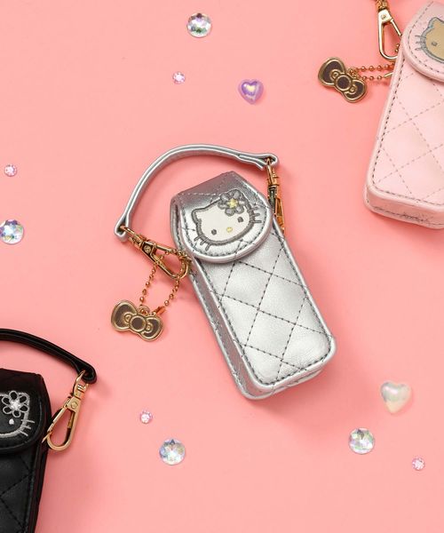 GLOBAL WORK HELLO KITTY/キルトLIPケース/595362 ライトグレー ウィメンズグッズ グローバルワーク 595362 and ST アンドエスティ(旧ドットエスティ) GLOBAL WORK HELLO KITTY/キルトLIPケース/595362 ライトグレー ウィメンズグッズ グローバルワーク 595362 and ST アンドエスティ(旧ドットエスティ)
