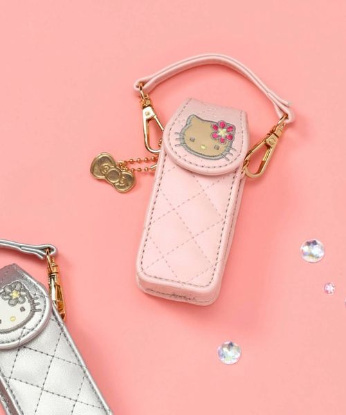GLOBAL WORK HELLO KITTY/キルトLIPケース/595362 ピンク ウィメンズグッズ グローバルワーク 595362 and ST アンドエスティ(旧ドットエスティ) GLOBAL WORK HELLO KITTY/キルトLIPケース/595362 ピンク ウィメンズグッズ グローバルワーク 595362 and ST アンドエスティ(旧ドットエスティ)