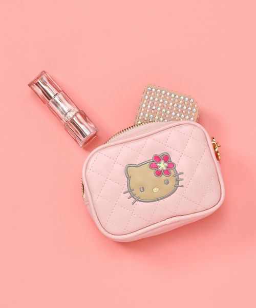 GLOBAL WORK HELLO KITTY/キルトポーチ/595363 ピンク ウィメンズグッズ グローバルワーク 595363 and ST アンドエスティ(旧ドットエスティ) GLOBAL WORK HELLO KITTY/キルトポーチ/595363 ピンク ウィメンズグッズ グローバルワーク 595363 and ST アンドエスティ(旧ドットエスティ)