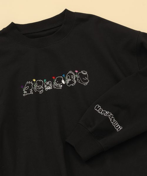 GLOBAL WORK はぴだんぶい*グラフィックスウェット/AND YUA ANY/595501 ブラック M キッズ グローバルワーク 595501 and ST アンドエスティ(旧ドットエスティ) GLOBAL WORK はぴだんぶい*グラフィックスウェット/AND YUA ANY/595501 ブラック M キッズ グローバルワーク 595501 and ST アンドエスティ(旧ドットエスティ)