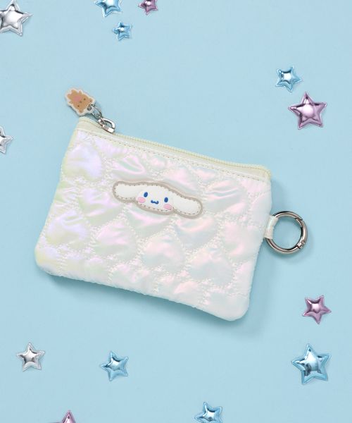 GLOBAL WORK 【シナモロール/ハンギョドン】キルトコインケース/キッズ/595508 オフホワイト キッズ グローバルワーク 595508 and ST アンドエスティ(旧ドットエスティ) GLOBAL WORK 【シナモロール/ハンギョドン】キルトコインケース/キッズ/595508 オフホワイト キッズ グローバルワーク 595508 and ST アンドエスティ(旧ドットエスティ)