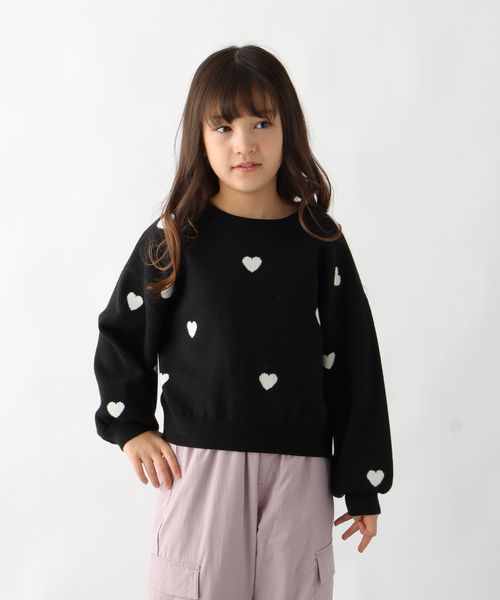 GLOBAL WORK メルティアソートニットプルオーバー/キッズ/595574 ブラック キッズ グローバルワーク 595574 and ST アンドエスティ(旧ドットエスティ) GLOBAL WORK メルティアソートニットプルオーバー/キッズ/595574 ブラック キッズ グローバルワーク 595574 and ST アンドエスティ(旧ドットエスティ)