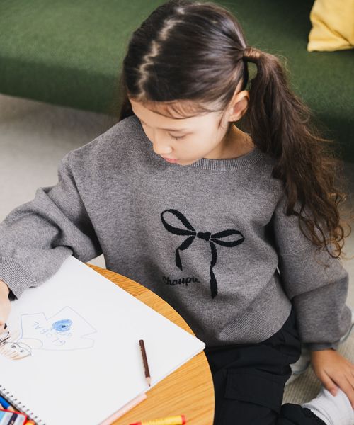 GLOBAL WORK メルティアソートニットプルオーバー/キッズ/595574 グレー キッズ グローバルワーク 595574 and ST アンドエスティ(旧ドットエスティ) GLOBAL WORK メルティアソートニットプルオーバー/キッズ/595574 グレー キッズ グローバルワーク 595574 and ST アンドエスティ(旧ドットエスティ)