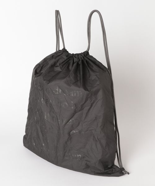 GLOBAL WORK 撥水ロゴナップサック/一部店舗限定/595753 ライトグレー ウィメンズグッズ グローバルワーク 595753 and ST アンドエスティ（旧ドットエスティ）