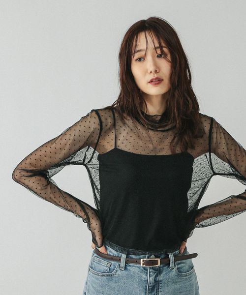 GLOBAL WORK ストレッチシアーハイネックプルオーバー/598008 ブラック L ウィメンズインナー グローバルワーク 598008 and ST アンドエスティ(旧ドットエスティ) GLOBAL WORK ストレッチシアーハイネックプルオーバー/598008 ブラック L ウィメンズインナー グローバルワーク 598008 and ST アンドエスティ(旧ドットエスティ)