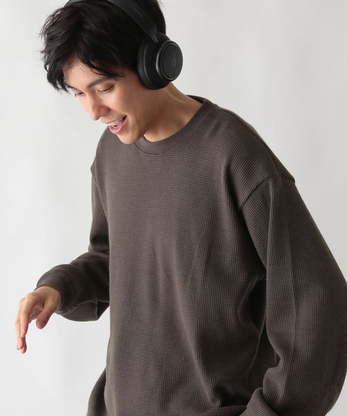 GLOBAL WORK クリーンワッフルスウェット/598010 ブラウン XL メンズインナー グローバルワーク 598010 and ST アンドエスティ(旧ドットエスティ) GLOBAL WORK クリーンワッフルスウェット/598010 ブラウン XL メンズインナー グローバルワーク 598010 and ST アンドエスティ(旧ドットエスティ)