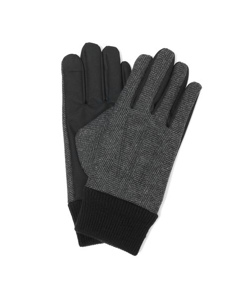 GLOBAL WORK スマホタッチコンビグローブ/598013 ライトグレー M メンズグッズ グローバルワーク 598013 and ST アンドエスティ（旧ドットエスティ）