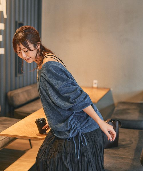 GLOBAL WORK airiプロデュ−ス/マルチWAYニットカーディガン/一部店舗限定/598053 ブルー FREE ウィメンズインナー グローバルワーク 598053 and ST アンドエスティ(旧ドットエスティ) GLOBAL WORK airiプロデュ−ス/マルチWAYニットカーディガン/一部店舗限定/598053 ブルー FREE ウィメンズインナー グローバルワーク 598053 and ST アンドエスティ(旧ドットエスティ)