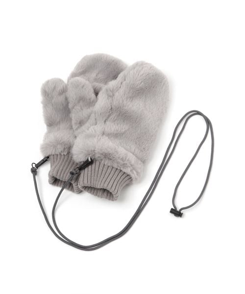 GLOBAL WORK 紐付き洗えるファーミトングローブ/598362 グレー ウィメンズグッズ グローバルワーク 598362 and ST アンドエスティ(旧ドットエスティ) GLOBAL WORK 紐付き洗えるファーミトングローブ/598362 グレー ウィメンズグッズ グローバルワーク 598362 and ST アンドエスティ(旧ドットエスティ)