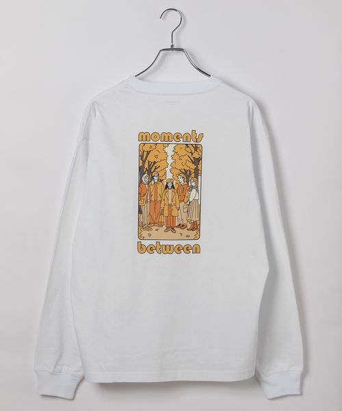 GLOBAL WORK スーベニアTシャツ/長袖/一部店舗限定/599032 オフホワイト S メンズインナー グローバルワーク 599032 and ST アンドエスティ(旧ドットエスティ) GLOBAL WORK スーベニアTシャツ/長袖/一部店舗限定/599032 オフホワイト S メンズインナー グローバルワーク 599032 and ST アンドエスティ(旧ドットエスティ)