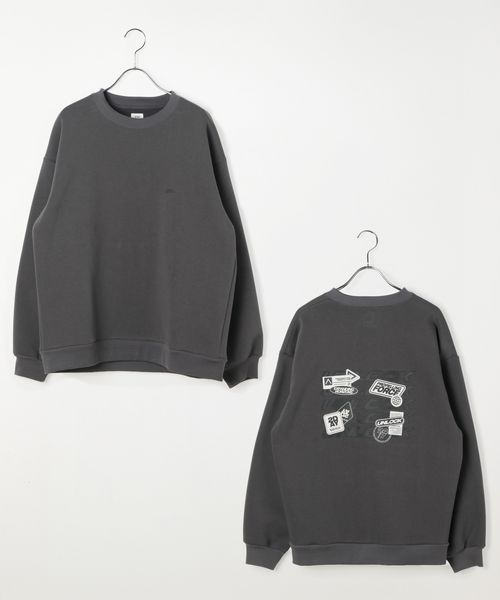 GLOBAL WORK グラフィク裏起毛スウェット/AND YUA ANY/599700 チャコールグレー M キッズ グローバルワーク 599700 and ST アンドエスティ(旧ドットエスティ) GLOBAL WORK グラフィク裏起毛スウェット/AND YUA ANY/599700 チャコールグレー M キッズ グローバルワーク 599700 and ST アンドエスティ(旧ドットエスティ)