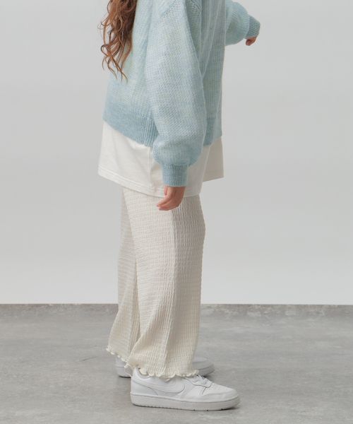 GLOBAL WORK 裾メローイージーパンツ/キッズ/599738 ナチュラル キッズ グローバルワーク 599738 and ST アンドエスティ(旧ドットエスティ) GLOBAL WORK 裾メローイージーパンツ/キッズ/599738 ナチュラル キッズ グローバルワーク 599738 and ST アンドエスティ(旧ドットエスティ)