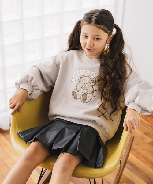 GLOBAL WORK あったか乾きやすいサガラプルオーバー/キッズ/600099 ライトベージュ キッズ グローバルワーク 600099 and ST アンドエスティ(旧ドットエスティ) GLOBAL WORK あったか乾きやすいサガラプルオーバー/キッズ/600099 ライトベージュ キッズ グローバルワーク 600099 and ST アンドエスティ(旧ドットエスティ)