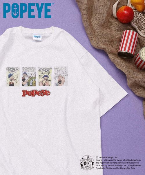GLOBAL WORK POPEYE(TM)/Tシャツ/一部店舗限定/601557 オフホワイト XL メンズインナー グローバルワーク 601557 and ST アンドエスティ(旧ドットエスティ) GLOBAL WORK POPEYE(TM)/Tシャツ/一部店舗限定/601557 オフホワイト XL メンズインナー グローバルワーク 601557 and ST アンドエスティ(旧ドットエスティ)