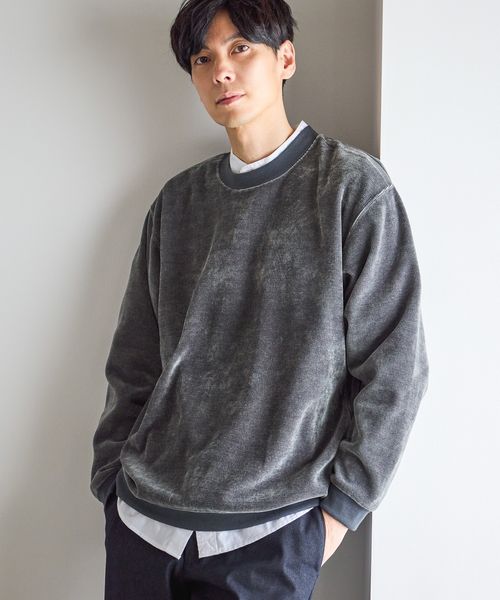 GLOBAL WORK コールモール/クリーンスウェット/601652 チャコールグレー XL メンズインナー グローバルワーク 601652 and ST アンドエスティ(旧ドットエスティ) GLOBAL WORK コールモール/クリーンスウェット/601652 チャコールグレー XL メンズインナー グローバルワーク 601652 and ST アンドエスティ(旧ドットエスティ)