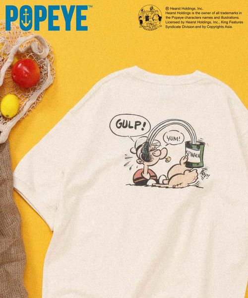 GLOBAL WORK POPEYE(TM)/スウェット/一部店舗限定/601720 オフホワイト M メンズインナー グローバルワーク 601720 and ST アンドエスティ(旧ドットエスティ) GLOBAL WORK POPEYE(TM)/スウェット/一部店舗限定/601720 オフホワイト M メンズインナー グローバルワーク 601720 and ST アンドエスティ(旧ドットエスティ)