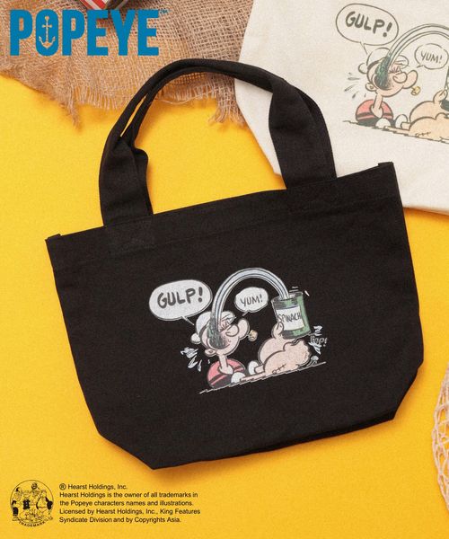 GLOBAL WORK POPEYE(TM)/ランチバッグ/一部店舗限定/601875 ブラック メンズグッズ グローバルワーク 601875 and ST アンドエスティ(旧ドットエスティ) GLOBAL WORK POPEYE(TM)/ランチバッグ/一部店舗限定/601875 ブラック メンズグッズ グローバルワーク 601875 and ST アンドエスティ(旧ドットエスティ)