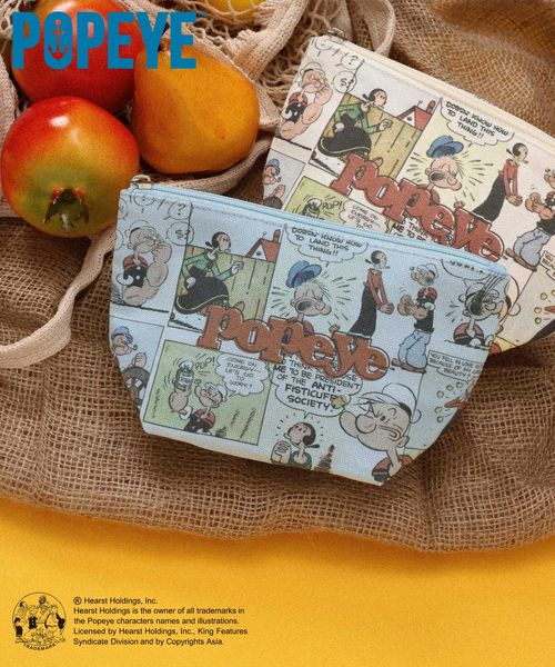 GLOBAL WORK POPEYE(TM)/ミニポーチ/一部店舗限定/601876 ライトブルー メンズグッズ グローバルワーク 601876 and ST アンドエスティ(旧ドットエスティ) GLOBAL WORK POPEYE(TM)/ミニポーチ/一部店舗限定/601876 ライトブルー メンズグッズ グローバルワーク 601876 and ST アンドエスティ(旧ドットエスティ)