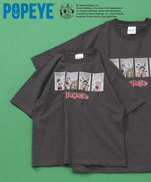 GLOBAL WORK POPEYE(TM)/Tシャツ/一部店舗限定/キッズ/601897 シルバー S キッズ グローバルワーク 601897 and ST アンドエスティ(旧ドットエスティ) GLOBAL WORK POPEYE(TM)/Tシャツ/一部店舗限定/キッズ/601897 シルバー S キッズ グローバルワーク 601897 and ST アンドエスティ(旧ドットエスティ)