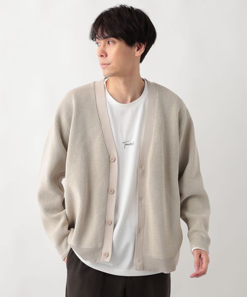 GLOBAL WORK トクトク2SET/アゼカーディガン/603663 ナチュラル XL メンズインナー グローバルワーク 603663 and ST アンドエスティ(旧ドットエスティ) GLOBAL WORK トクトク2SET/アゼカーディガン/603663 ナチュラル XL メンズインナー グローバルワーク 603663 and ST アンドエスティ(旧ドットエスティ)