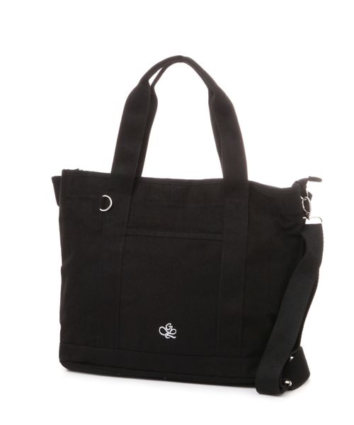 GLOBAL WORK 3ROOM2WAYキャンバストートL/603674 ブラック ウィメンズグッズ グローバルワーク 603674 and ST アンドエスティ(旧ドットエスティ) GLOBAL WORK 3ROOM2WAYキャンバストートL/603674 ブラック ウィメンズグッズ グローバルワーク 603674 and ST アンドエスティ(旧ドットエスティ)