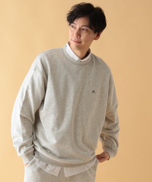GLOBAL WORK KELTYコラボスウェットプルオーバー/604183 グレー M メンズインナー グローバルワーク 604183 and ST アンドエスティ(旧ドットエスティ) GLOBAL WORK KELTYコラボスウェットプルオーバー/604183 グレー M メンズインナー グローバルワーク 604183 and ST アンドエスティ(旧ドットエスティ)
