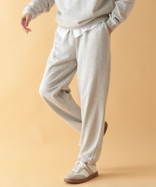 GLOBAL WORK KELTYコラボスウェットパンツ/604184 グレー L メンズボトムス グローバルワーク 604184 and ST アンドエスティ(旧ドットエスティ) GLOBAL WORK KELTYコラボスウェットパンツ/604184 グレー L メンズボトムス グローバルワーク 604184 and ST アンドエスティ(旧ドットエスティ)