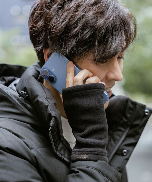 GLOBAL WORK フリースハンドウォーマー/606779 ブラック メンズグッズ グローバルワーク 606779 and ST アンドエスティ(旧ドットエスティ) GLOBAL WORK フリースハンドウォーマー/606779 ブラック メンズグッズ グローバルワーク 606779 and ST アンドエスティ(旧ドットエスティ)